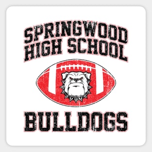 Springwood High School Bulldogs Football (Variant) Magnet